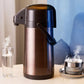3L Stainless Steel Vacuum Insulated Water Dispenser Pump Flask Hot Cold Beverage Server