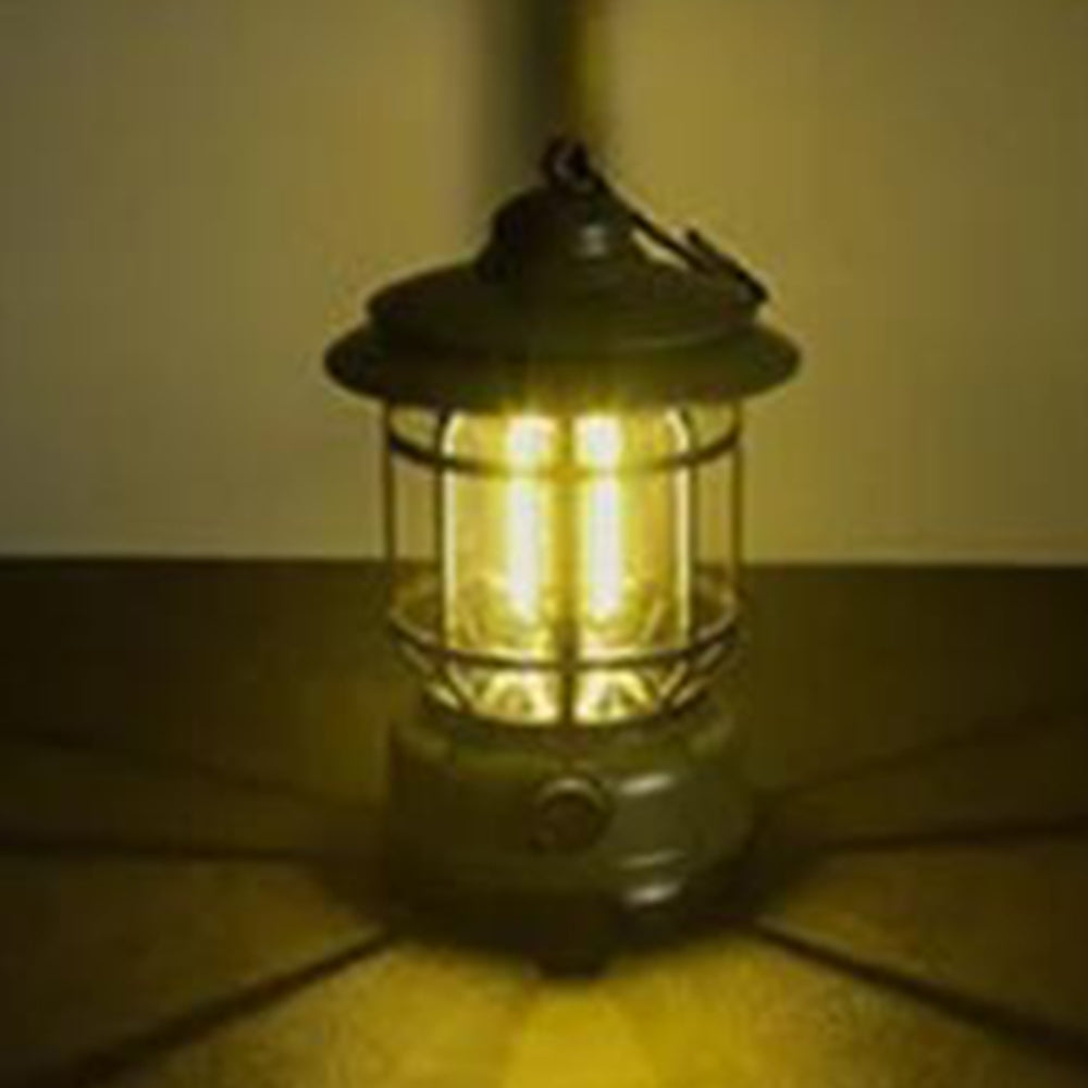 Rechargeable Retro Tent Camping Night Lamp