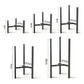 Plant Stand Indoor Adjustable Metal Heavy Duty Plant Stands Fits 23-32cm Pots