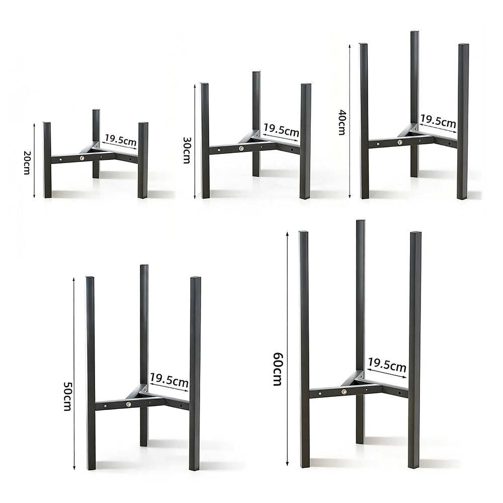Plant Stand Indoor Adjustable Metal Heavy Duty Plant Stands Fits 23-32cm Pots