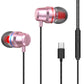 USB C Headphones Over Ear Hooks for iPhone 16 15 Pro Max Plus Samsung Galaxy S25