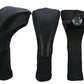 3Pcs Set Golf Club Head Cover for Woods and Driver with Interchangeable Tags 3 4 5 7 X