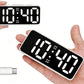 Small Digital Alarm Clock with 6 Dimmers and 5 Alarm Volumes for Bedrooms