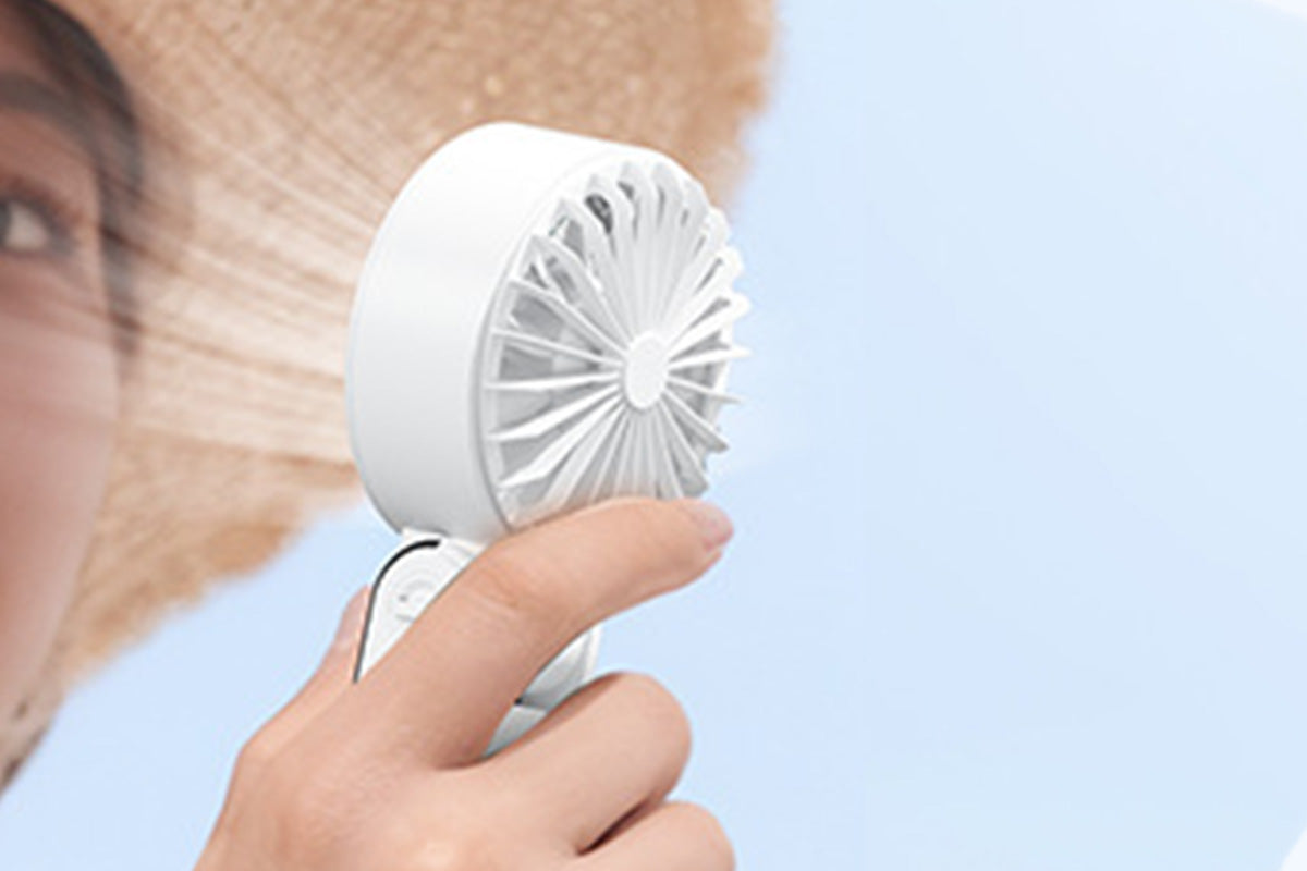 Handheld Foldable High Speed Fan for Travel Outdoor Home Office