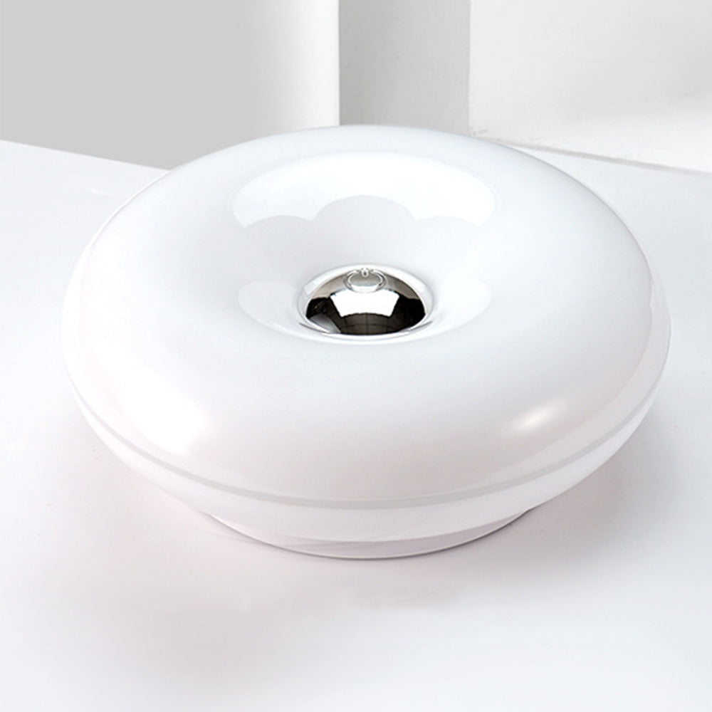 Rechargeable Donut Table and Wall Lamp with Touch Dimming