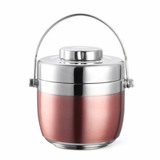 1.2L Two Layers Stainless Steel Thermal Insulated Lunch Box