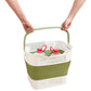 35L Collapsible Laundry Basket Clothes Hamper Washing Cleaning Organizer Bin