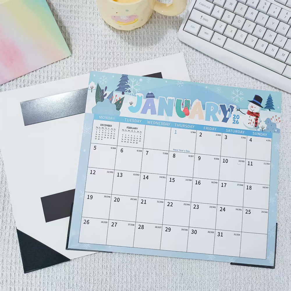 18-Month Planner Calendar for Fridge