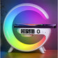 3 in 1 Night Light Bluetooth Speaker with USB Wireless Charger