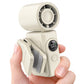 Clip On Handheld Turbo Fan with LED Display 4 Speeds and 180 Degree Tilt