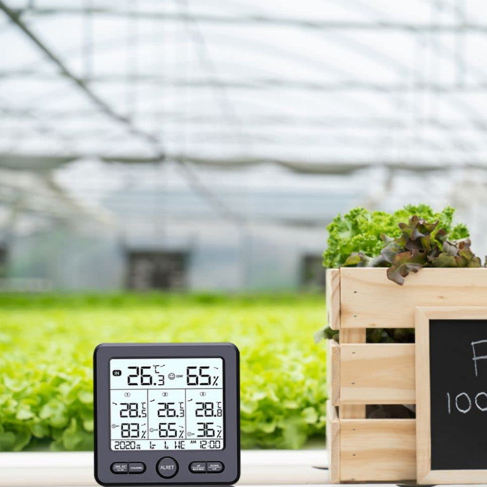Indoor Outdoor Wireless Digital Thermometer Hygrometer