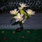 2Pcs 7 Head Solar Orchid Lamp