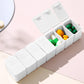 4 PCS Weekly Pill Organizer 7 Day Medicine Box with Compartments for Travel Home