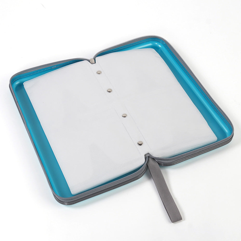 80 Capacity CD DVD Disc Holder Storage Case with Carry Handle