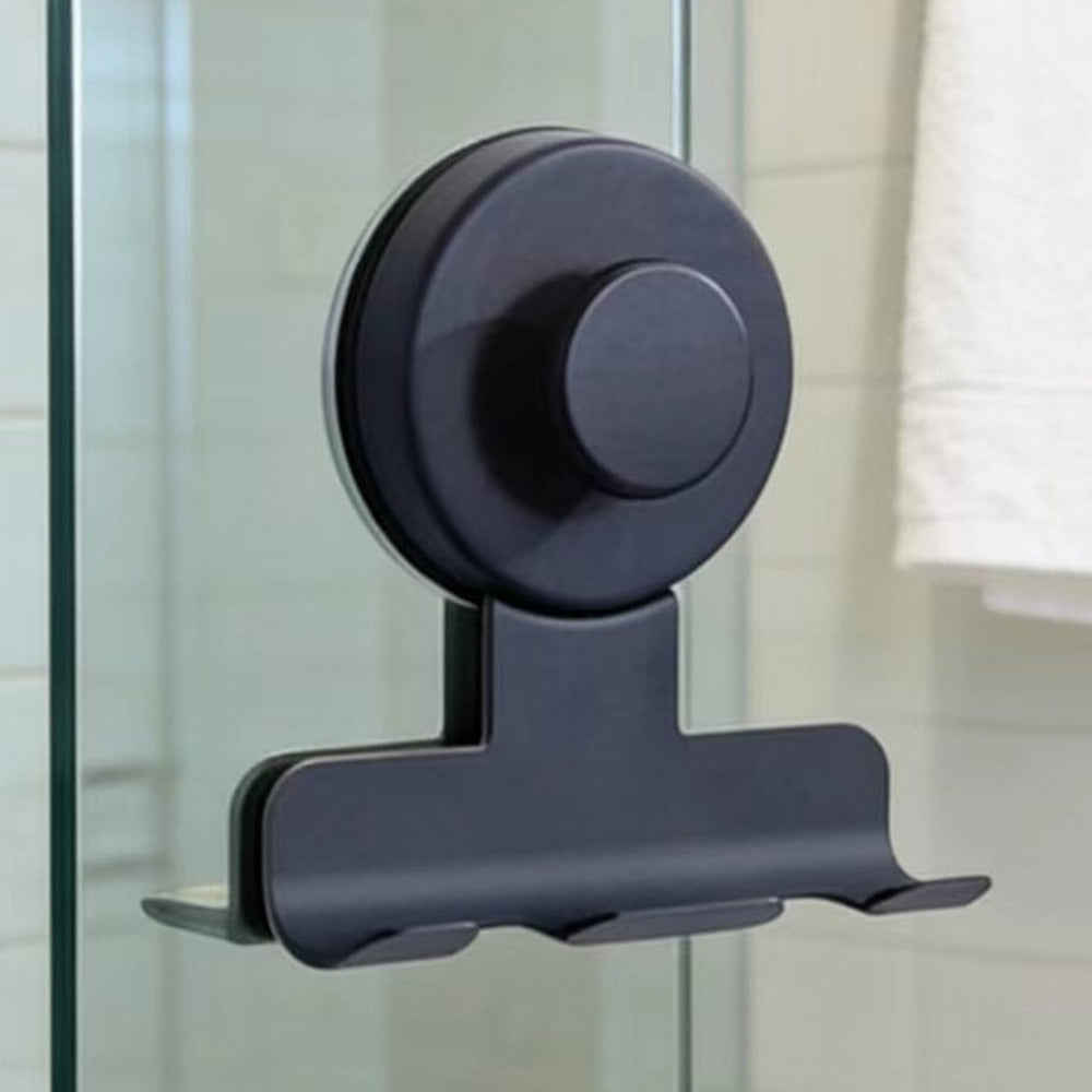Stainless Steel Suction Cup Razor Holder Wall Mounted Bathroom Shaver Hook