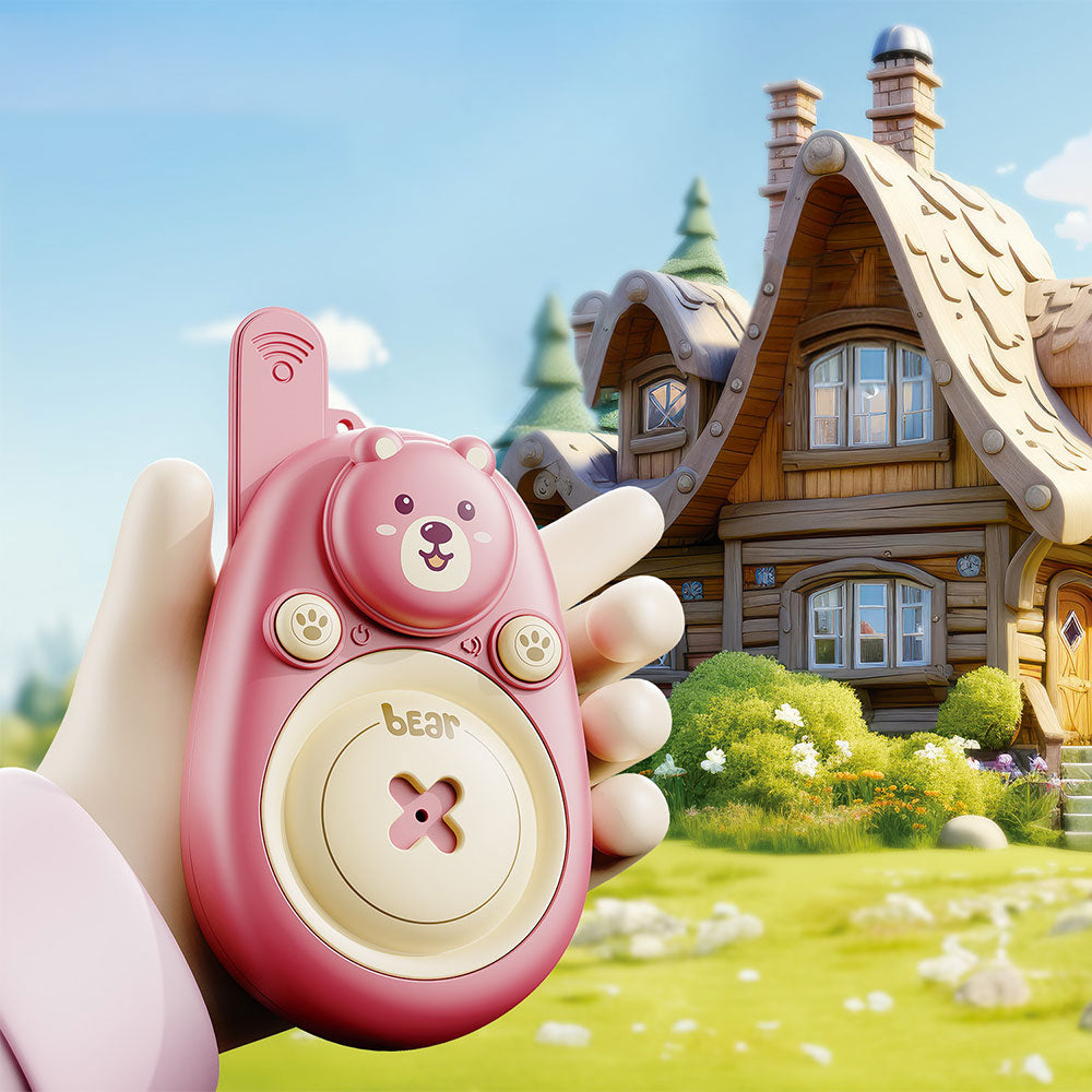 2Pcs Kids Walkie Talkies Toys Two-Way Radio Kids Rescue Talkies