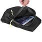 Crossbody Sling Backpack Zipped Chest Bag Outdoors Hiking Bag