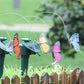 2Pcs Solar Flying Butterfly Garden Decoration