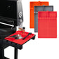 Microwave Outdoor BBQ Heat-Resistant Silicone Grill Mat for Griddle Tool