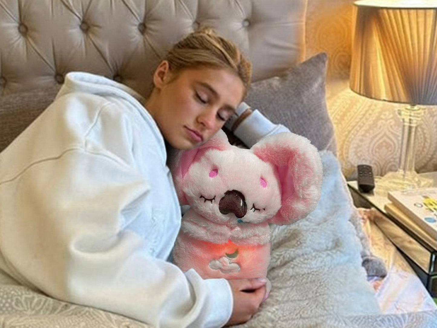 Kids Glowing Sleeping Soothing Sound Plush Doll