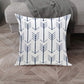 2Pcs 45X45cm Throw Pillow Cover Geometric Printed Throw Sofa Cushion Cases