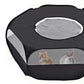 Portable Pop Up Small Animal Playpen with Clear Panels and Top Cover