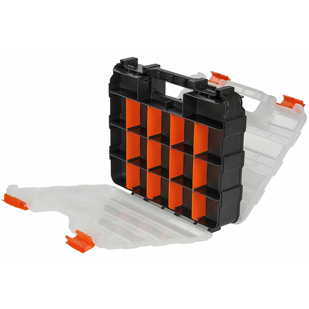34 Grid Double Sided Tool Organizer Box for Screws Nuts and Small Parts