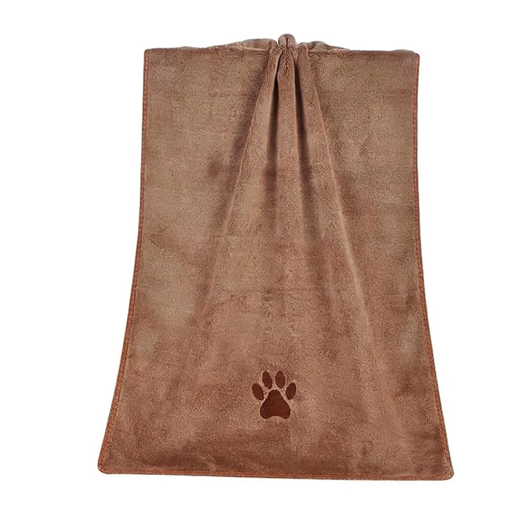 70x140cm Microfiber Pet Towel, Absorbent Drying Towel for Dogs, Lightweight Cloth for Home and Travel