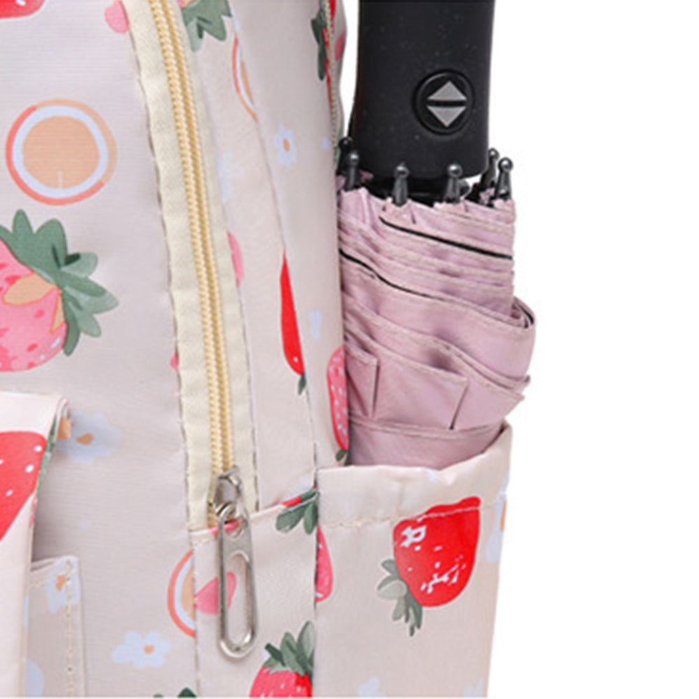 3Pcs Set Kids Backpack With Lunch Bag Pencil Bag Nylon Lightweight School Backpack