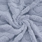 Heart Checkered Blanket Soft Polyester Blanket for Bed and Travel