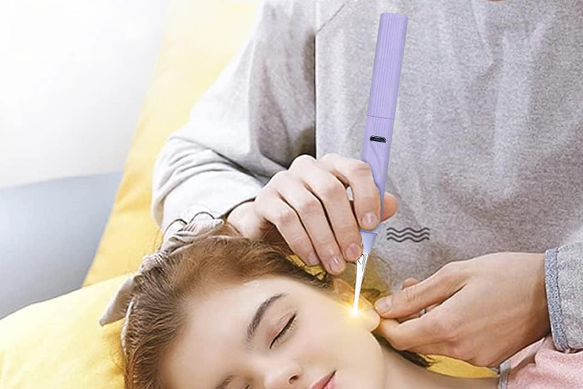 LED Lighted Ear Cleaner Kit USB Rechargeable Ear Wax Removal Tool