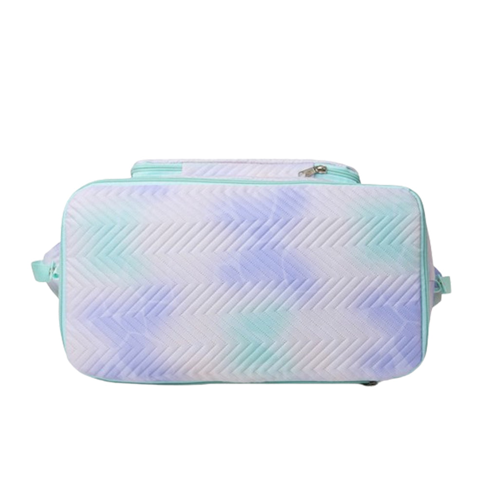 2Pcs Gradient Color Expandable Large-Capacity Travel Foldable Duffle Bag