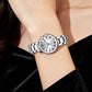 Women's Quartz Watch Classic Dial Roman Numerals Stainless Steel Band