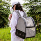 Pet Bird Carrier Backpack with Standing Perch