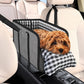Oxford Fabric Center Console Pet Vehicle Seat Carrier for Small Dogs Cats