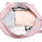 37L Women Fitness Travel Bag Waterproof Pocket USB Charging Carry On Overnight Bag