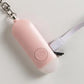 130dB Rechargeable Personal Alarm Keychain with LED Light