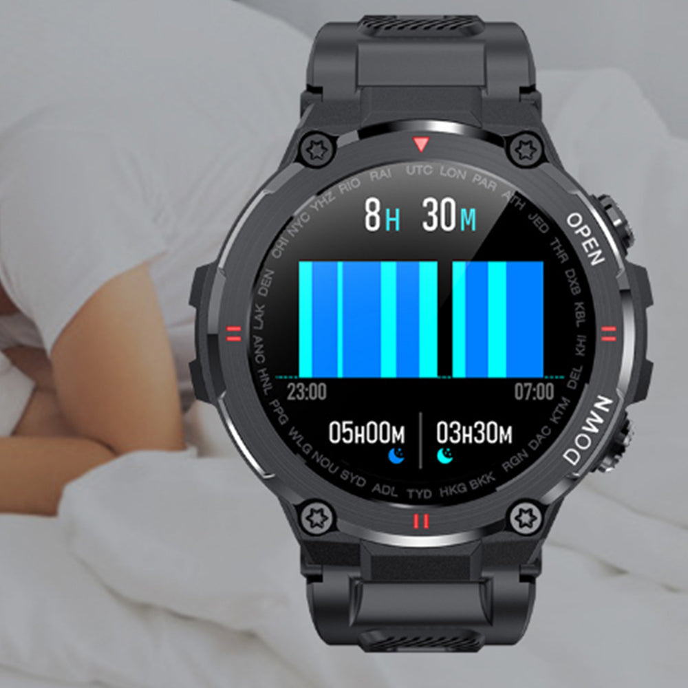 Bluetooth Smart Watch Health Fitness Tracker Blood Pressure Heart Rate Sport Watch