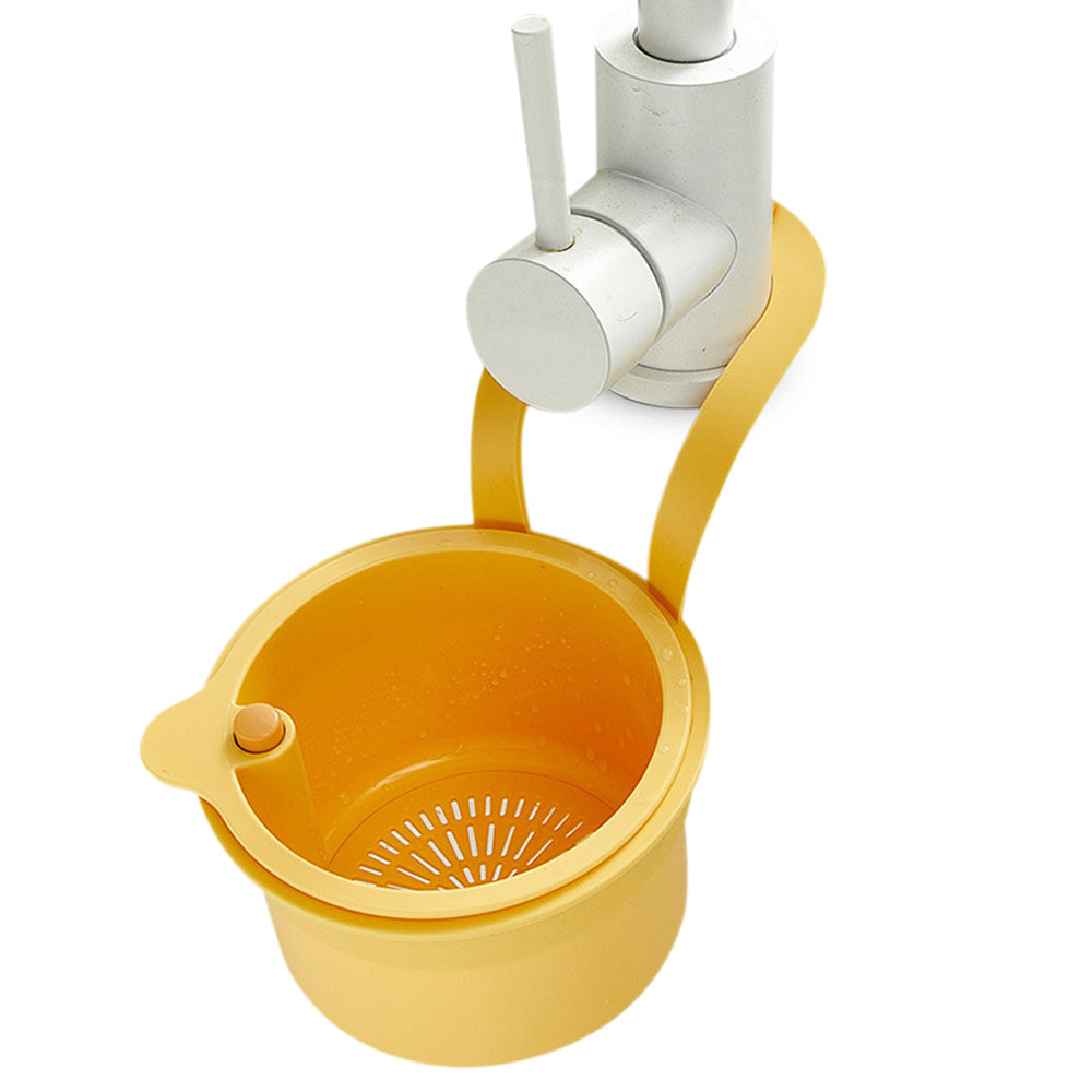 Sink Strainer Basket Household Kitchen Shelf Hanging Sink Stopper for Fruit Vegetable