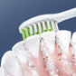 4Pcs Toothbrush Replacement Heads and Head Covers for Philips HY1100/1200/One Series