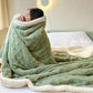 150X200cm Reversible Artificial Plush Blanket