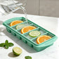 3 Pack Silicone Freezer Trays with Lids for Soup Sauce Meal Prep Storage