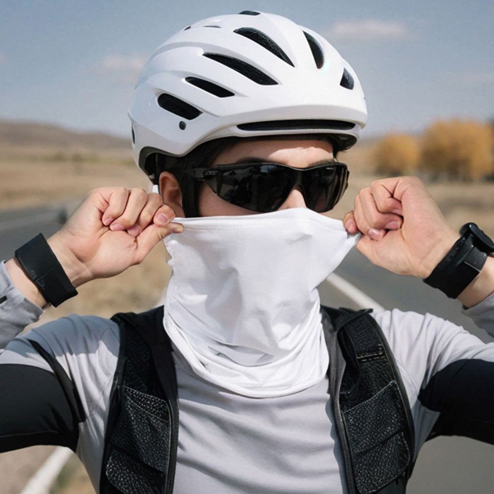 Cycling Cooling Face Mask Neck Gaiter with Sunburn Protection