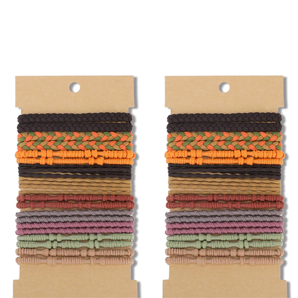 2Pcs 20Pcs Boho Elastic Hair Bands for Women