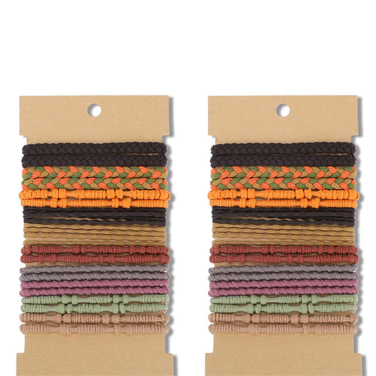 2Pcs 20Pcs Boho Elastic Hair Bands for Women