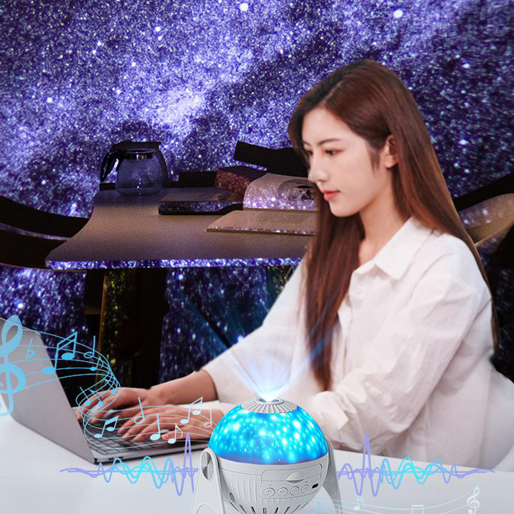 Galaxy Starry Projector Night Light with 13 Interchangeable Discs