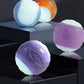 4Pcs 6.5CM Pet Interactive Playing Toy High Bouncy Vibrant Color Squeaky Rubber Balls