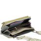 2Pcs PU Leather Wide Strap Crossbody Bag with Coin Pouch for Women