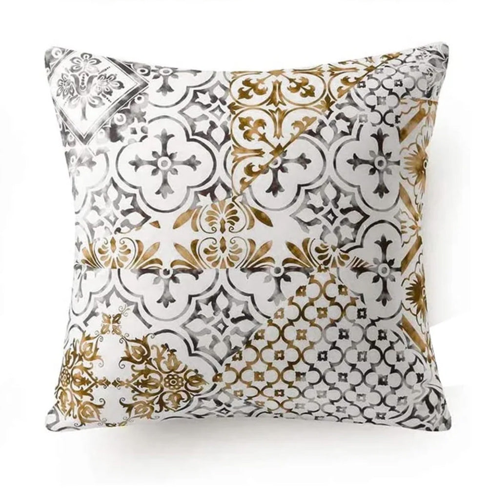 4Pcs Bohemian Home Decoration Sofa Cushion Pillow Covers Prints Value Pack