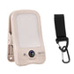 USB Solar Dual Charging Camping Clip Light with 60 LEDs 3 Dimming Modes Power Display